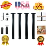 22 Inch Adjustable Tall Metal Desk Legs, Office Furniture Set, .... Fixed Price $59.99.
