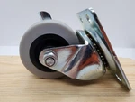 Waxman 2" Tpr Swivel Caster Wheel 90-LB. Cap Gray Replacement Cabinet. Fixed Price $5.00.