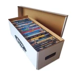 X2 Bcw Media Storage Boxes Holds Dvd Video Games Ps Xbox Manga Durable Cardboard. Fixed Price $36.45.