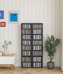 8 Tier Cd Storage Tower Adjustable Dvd Cabinet Media Stand Organizer. Fixed Price $75.99.