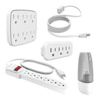 Stanley Powermax Adapter Strip Kit 5 Pack Set 18 Outlets Nightlight. Fixed Price $19.99.