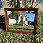 Tell City Chair Company 1813 Andover Finish Maple Colonial Dresser Wall Mirror. Fixed Price $250.00.