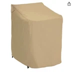 Classic Accessories 58962-EC Terrazzo Patio Stacking Chairs, Fits Up To. Fixed Price $31.49.