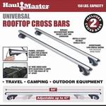 Haulmaster Universal Roof Rack Crossbars. 54 Adjustable. Great Condition. Fixed Price $90.00.