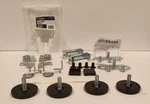 Ikea New Parts Besta Storage Foot Leveler, Washer, Socket, Bracket, Cap, Screw. Fixed Price $21.99.