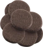 Self-stick Furniture Round Felt Pads For Hard Surfaces 1-1/2 Inch, Brown. Fixed Price $7.58.