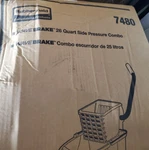 *new* Rubbermaid Commercial Wavebrake Mopping System Bucket & Side Press 26QT. Fixed Price $119.98.