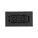 Black Floor Heat Register Louver Vent Victorian Cast Air Duct Renovators Supply. Fixed Price $78.99.