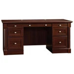 Sauder Palladia Engineered Wood 6-DRAWERS Executive Desk Select Cherry. Fixed Price $935.03.