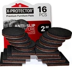 16 Pcs 2" Non-slip Furniture Pads X-protector Premium Grippers! S.... Fixed Price $16.97.