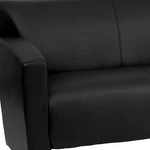 Flash Furniture Hercules Majesty Leather Love Seat In Black. Fixed Price $981.99.