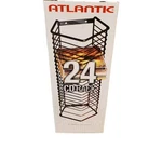 Vintage 90S (1998) Atlantic 24 Cd Tower Organizer Heavy Gauge Steel New Open Box. Fixed Price $43.00.