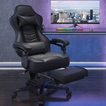 Elecwish Ergonomic Gaming Chair With Footrest Lumbar Support Recliner Office. Fixed Price $104.49.
