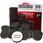 36 Pcs Non Slip Furniture Pads 1 Inch Selfadhesive Rubber Feet Protector. Fixed Price $19.02.