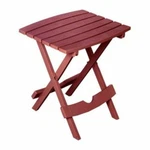 Adams Manufacturing 8510-95-3734 Quik-fold Side Table, Merlot. Fixed Price $32.70.
