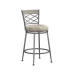 Hillsdale Hutchinson Swivel Counter Height Stool, Pewter. Fixed Price $159.56.
