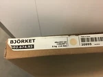 Ikea Bjorket Glass Door For Sektion Kitchen Cabinet 18 X40. Fixed Price $200.00.