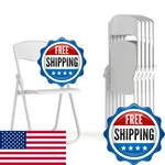 Flash Furniture 6 Pack Hercules Series 500 Lb. Capacity Heavy Duty White. Fixed Price $274.39.