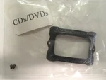 Bellagio-italia Cd/dvd Storage Binder Replacement Metal Label Piece W/ Screws. Fixed Price $9.49.