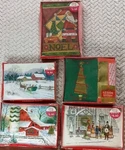 5 - Packs Of 18 Christmas Cards 4 Paper Magic Group & American Greetings Vtg. Fixed Price $16.00.