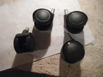 QTY=4: Master Office Chair Safety Casters - MAS64334 New. Fixed Price $12.99.