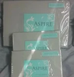 Aspire King Single Sheet Set 3PC Fitted 2 Pillow Cases Stone. Fixed Price $13.63.