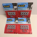 Scotch 3M Furniture Sliders 3/4 8PK Lot Of (32 Total) Carpet Pads. Fixed Price $18.99.