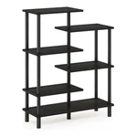 Furinno Turn-n-tube Engineered Wood 6-TIER Accent Display Rack Espresso/black. Fixed Price $73.49.