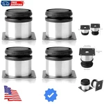 Pack Of 4 Furniture Cabinet Adjustable Stainless Steel Round Kitchen Feet Fur.... Fixed Price $15.99.