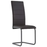 Dining Chair Upholstered Cantilever Side Faux Leather Vidaxl. Fixed Price $173.99.