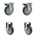 Cambro Beverage Service Cart Swivel Caster With 2 Rigid Replacement Set - Scc. Fixed Price $107.78.