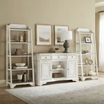 Liberty Furniture Magnolia Manor 3 Piece Dining Room Server Set With Piers White. Fixed Price $2199.99.