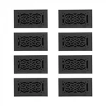 Black Floor Heat Register Louver Vent Wallmount Duct Pack Of 8 Renovators Supply. Fixed Price $564.99.