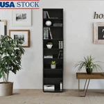 Multimedia Storage Tower Adjustable Shelves Space Saving Organizer Cds Dvds New. Fixed Price $62.34.