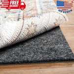 Non-slip Rug Pads 5X8 Ft 1/4" Thick Cushioned Protection For Hardwood Floors. Fixed Price $62.99.