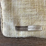 Square Pillow Cover Daniel Stuart Studio Wheat Tweed X25. Fixed Price $24.95.