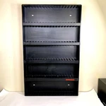 Laserline AC100 Cassette Storage Rack Case Slot Black Wall Mountable. Fixed Price $39.99.