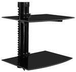 Floating Wall Mounted Dual Shelf Stand. Fixed Price $43.99.