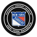 Fanmats - 10472 Nhl New York Rangers Nylon Face Hockey Puck Rug 27" Diameter. Fixed Price $45.80.