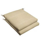 Sorra Home Sunbrella Bristol Square Chair Cushion Set Of 2 - Fade Water. Fixed Price $122.35.