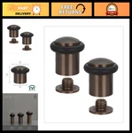 Evi Rustic Brass Floor Door Stopper Pack Of 2 Screw Fastening Rubber Protector. Fixed Price $76.99.