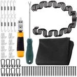 63PCS Couch Repair Kit, 25" No Sag Springs, S-clips, Hooks, Dual .... Fixed Price $33.93.