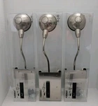 Ikea Format Cabinet Bookcase Lights (lot Of 3) Silver Finish 501.495.98 No Cords. Fixed Price $45.50.