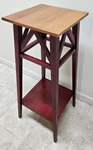 Ethan Allen Country Colors End Table Pedestal Farmhouse Mission Finish 679. Fixed Price $629.10.