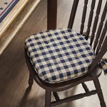 My Country Navy 16.5X18 Chair Pads, Set Of 2 Vhc Brands. Fixed Price $39.95.