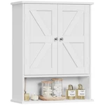Teenfon Bathroom Wall Cabinet Over Toilet Space Saver Storage Barn Doors Adjusta. Fixed Price $90.02.