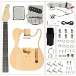 Starter Diy Electric Guitar Kit Tele Style Mahogany Body, No Soldering Required. Fixed Price $85.95.