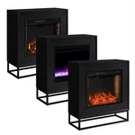 Southern Enterprises Sei Furniture Engineered Wood Electric Fireplace Black. Fixed Price $390.92.