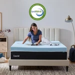 Lucid 4 Inch Memory Foam Mattress Topper, King Size Cooling Gel Bed. Fixed Price $120.44.