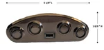 Mulin Electric Switch MLSK35-B Right (r) 4 Button Power Recliner + Usb. Fixed Price $39.99.